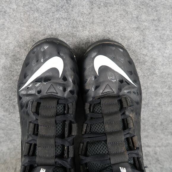 Nike Shoes Mens 8 Football Cleats Force Savage Shark 2 Black White Hook N Loop main image 8